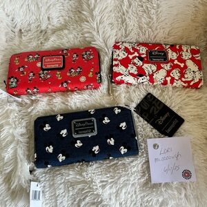 Loungefly Red and Black wallets